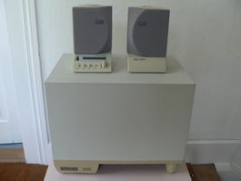 120W Dolby Subwoofer inkl. 2 Lautsprecher