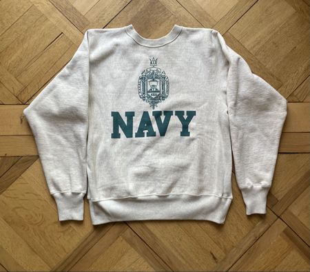 Warehouse Japan Navy Crewneck