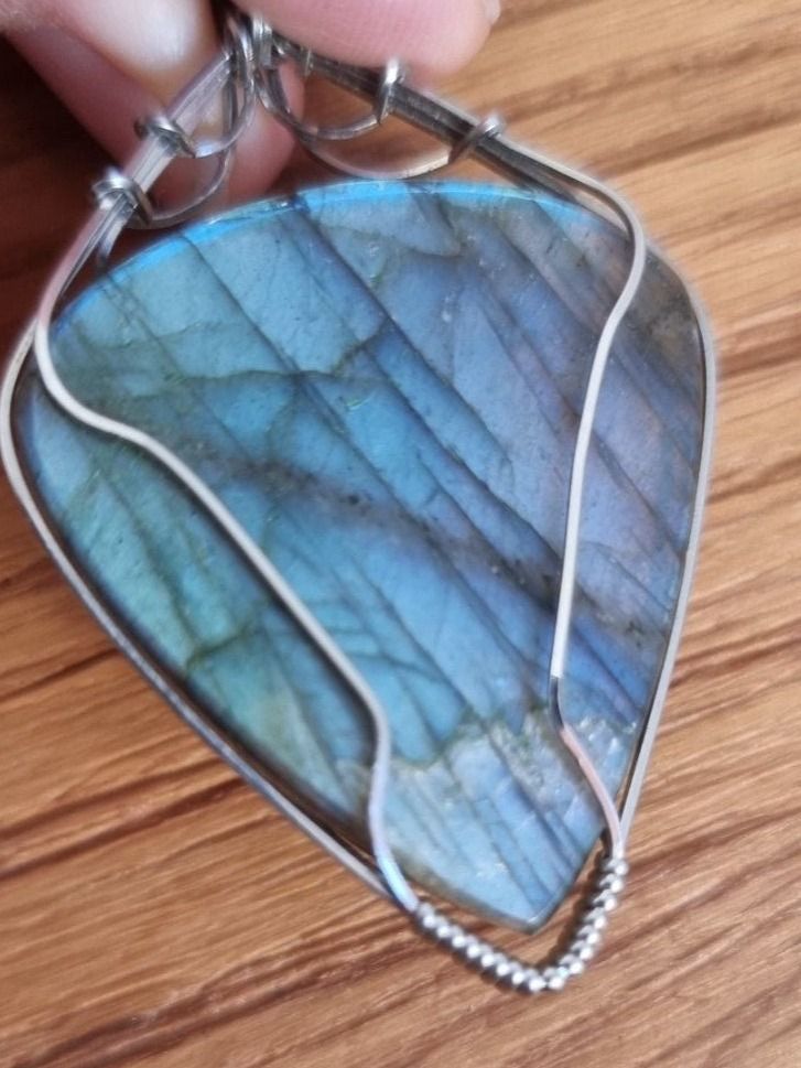 Mineralien & Heilsteine: Labradorite montée – Gebraucht aus Les Breuleux von Mily1991 2