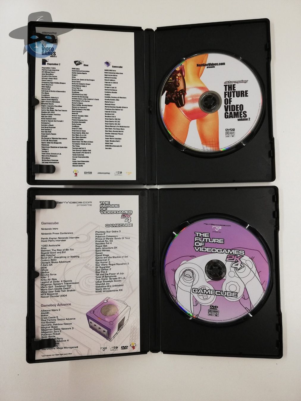 Nintendo Statuette: 4 x DVD von NextGenVideos E3 Access 2004 + 2005 Halo – Usato da St. Gallen venduto da zorro_dc 2