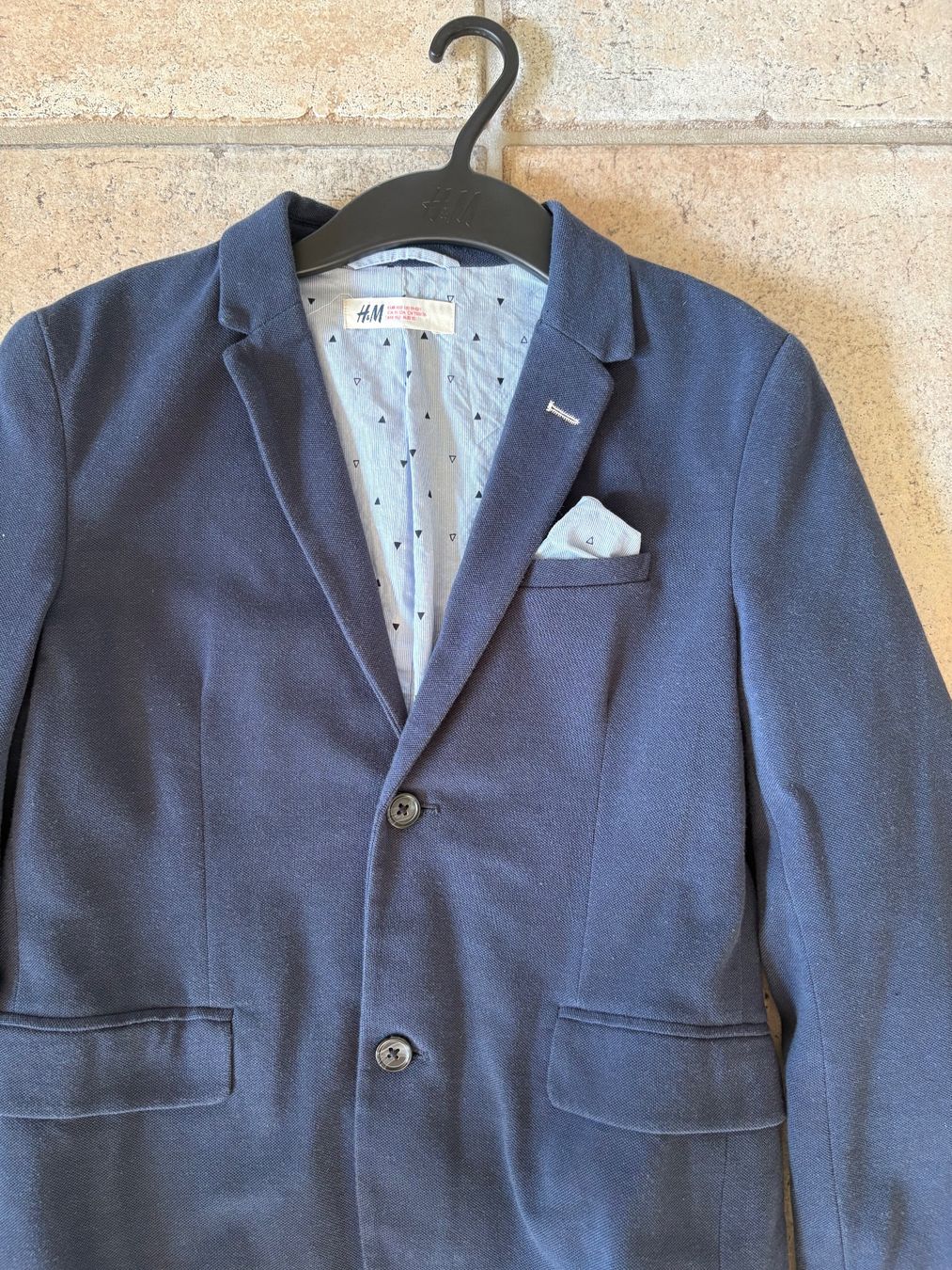 H&M Giacche & Cappotti: H&M Sakko dunkelblau Grösse 152 – Usato da Buchs ZH venduto da gavvier 2