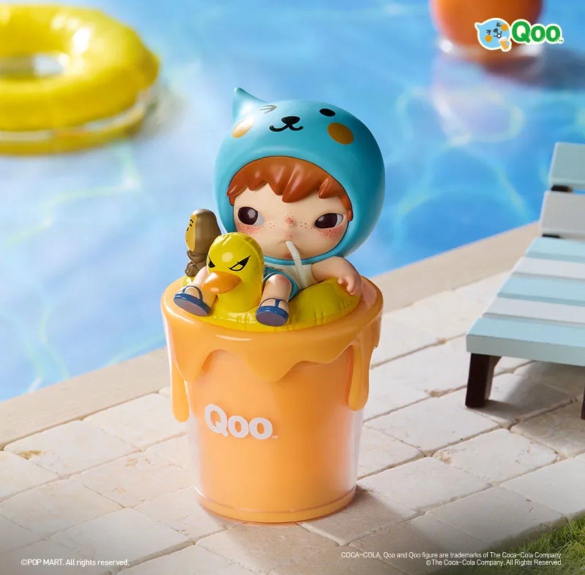 Pop Mart Statuette: Pop Mart Hirono x Qoo Figure 7.5cm – Nuovo e nell'imballaggio originale da Glattbrugg venduto da arttoy.land 1
