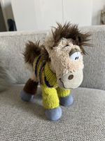 Plüschpferd Galupy Diddl mit gestricktem Pullover 