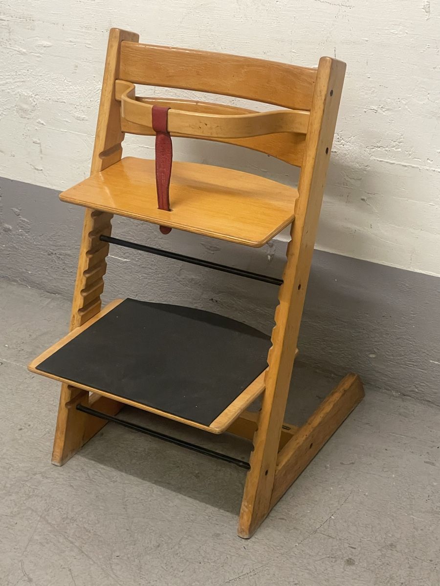 Stokke Chaises hautes: Vintage stokke tripptrapp – D'occasion à Zürich par Vintage-1993