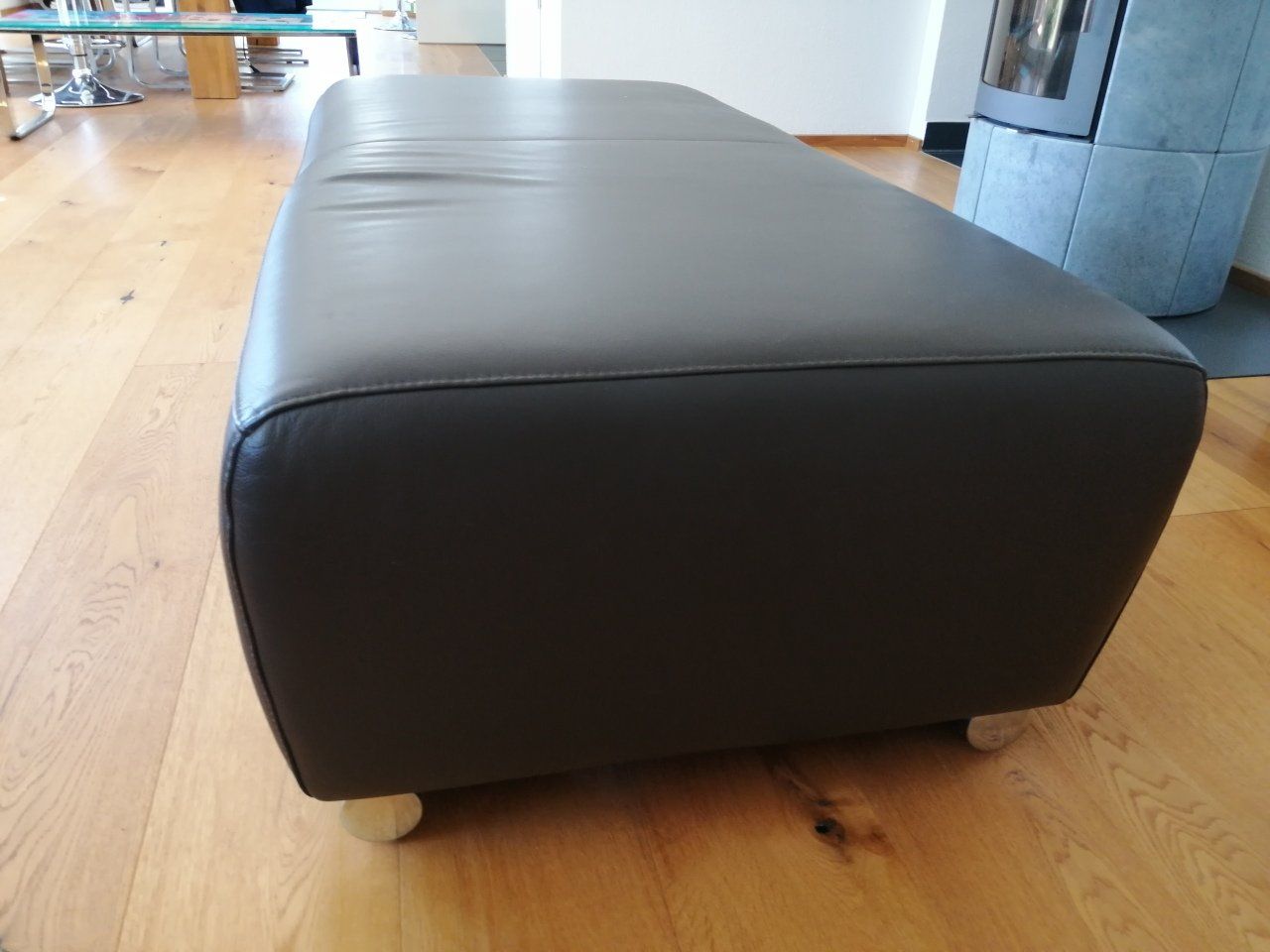 Divani: Ledersofa mit Hocker – Usato da Zetzwil venduto da TomMustang 3