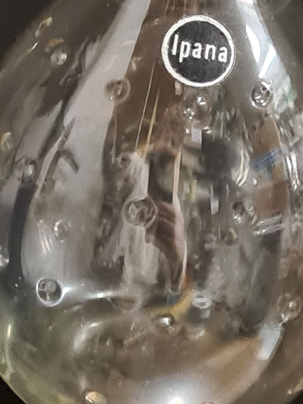 Vasen & Gefässe: Designer Glas Vase, H 18 cm – Gebraucht aus Amriswil von kleindeko 2