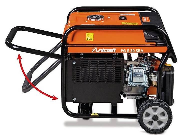 Generatori di corrente: UNICRAFT PG-E 30 SRA SYNCHRON-STROMERZEUGER BENZIN – Nuovo e nell'imballaggio originale da Rüthi (Rheintal) venduto da Toptool-2 1