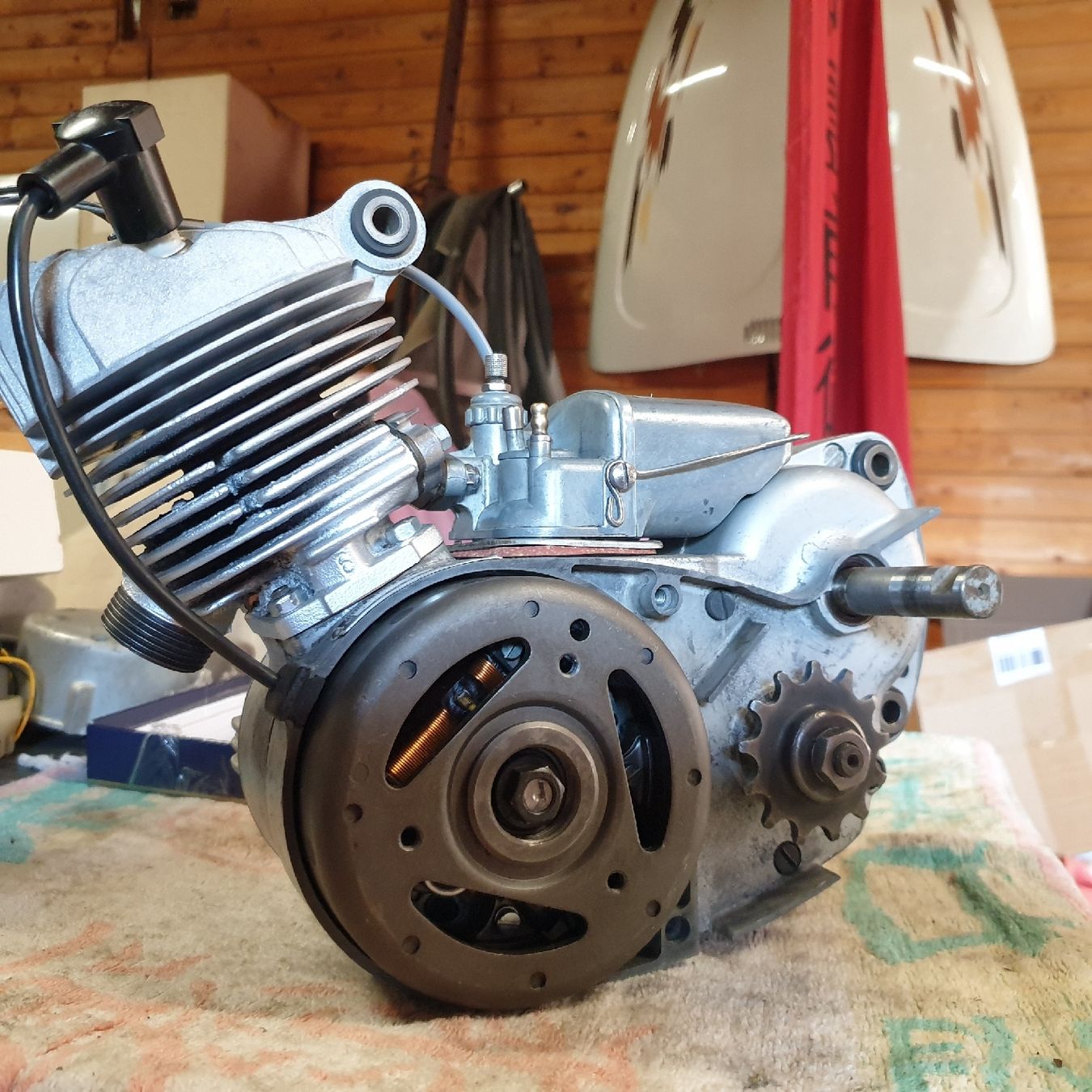 Sachs Mofa-Ersatzteile: Motor Sachs 50 - Saxonette – Gebraucht aus Carabbia von  4