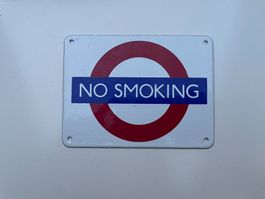No Smoking Metal