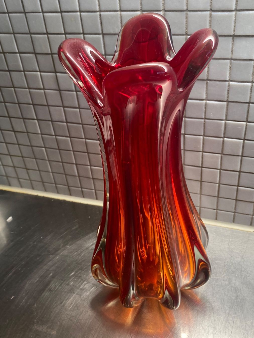 Murano Vasen & Gefässe: Wunderschöne Murano Vase 70er – Gebraucht aus solothurn von soko75 1