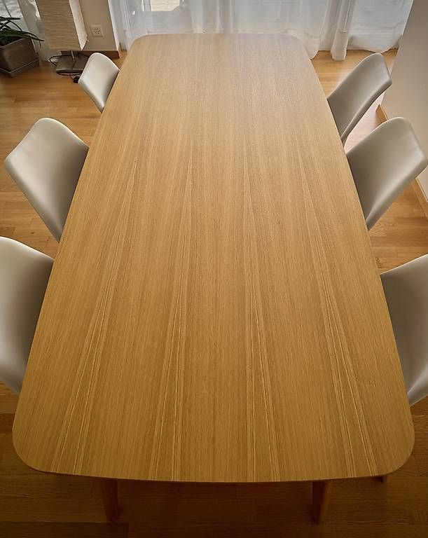 Tavoli: Table: design Scandinave en chêne 8 couverts – Usato da Gland venduto da fzarur 1