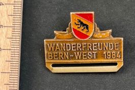 WANDERFREUNDE BERN-WEST 1984 / Abzeichen Vintage Original
