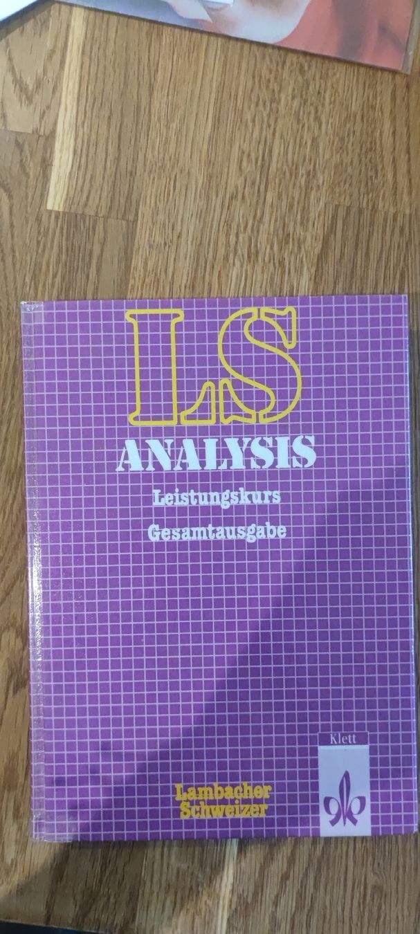 Libri: Lambacher Schweizer LS Analysis Gesamtausgabe, Klett – Usato da Effretikon venduto da snejinka