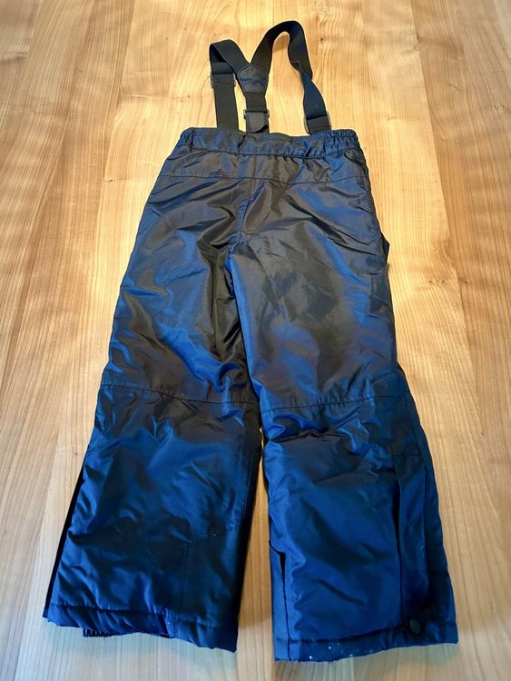 Pantaloni: Crane Skihose schwarz Gr. 116 Winterhose Latzhose – Usato da Agriswil venduto da Mafi_69 1