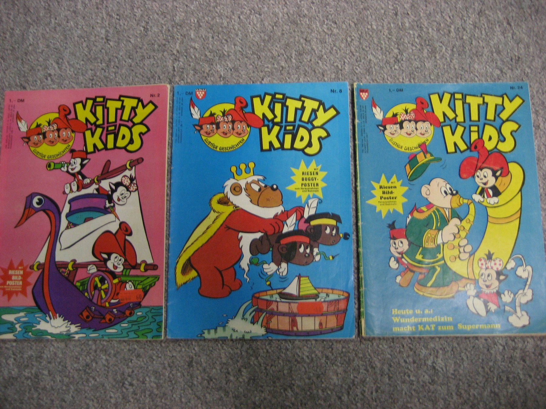 Fumetti: Kitty Kids 2,8 + 24 – Usato da Bottighofen venduto da Spiderman61