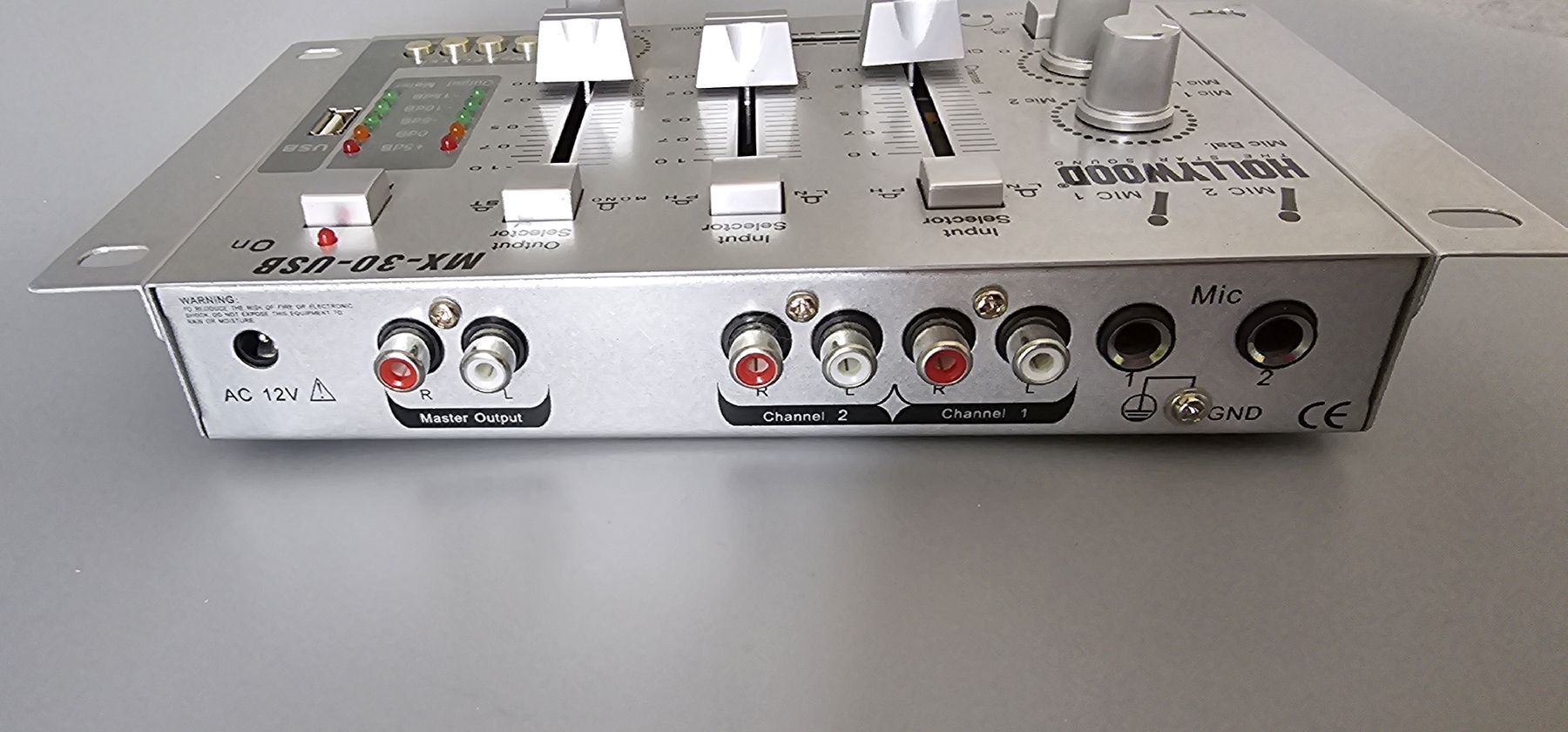 Console di mixaggio: Hollywood MX-30-USB DJ Mischpult – Usato da Thun venduto da Joy161 3