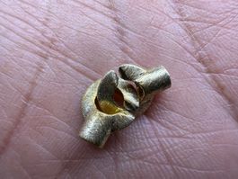 Hochwertiger Verschluss aus Sterling Silber 925 – vergoldet