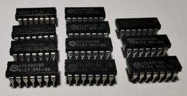 SCL4001BE - CMOS Quad 2 Input NOR Gates 8 Stück