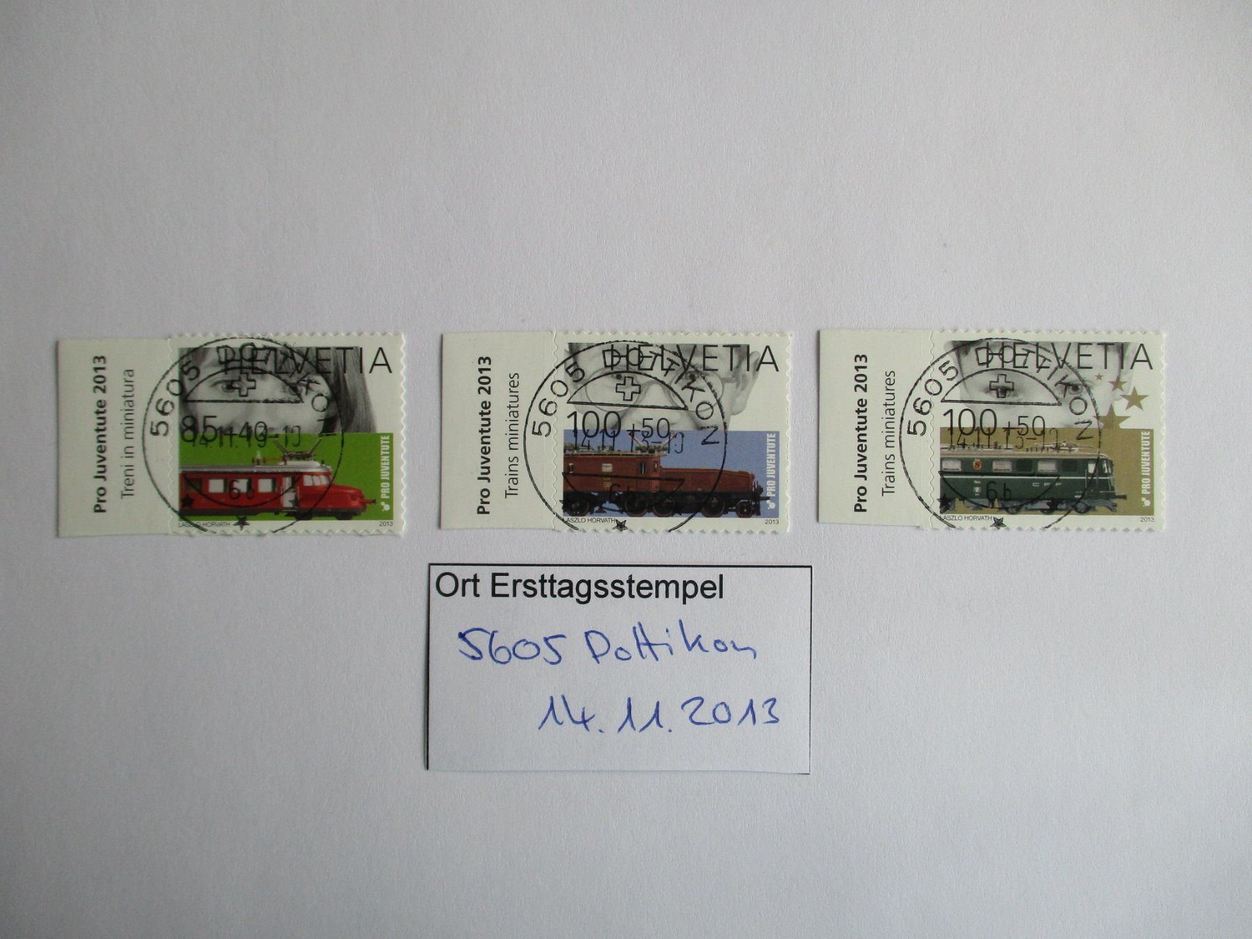 Tutti i francobolli: Voll Ort Ersttagsstempel 5605 Dottikon – Usato da Langnau b. Reiden venduto da Aktuell88