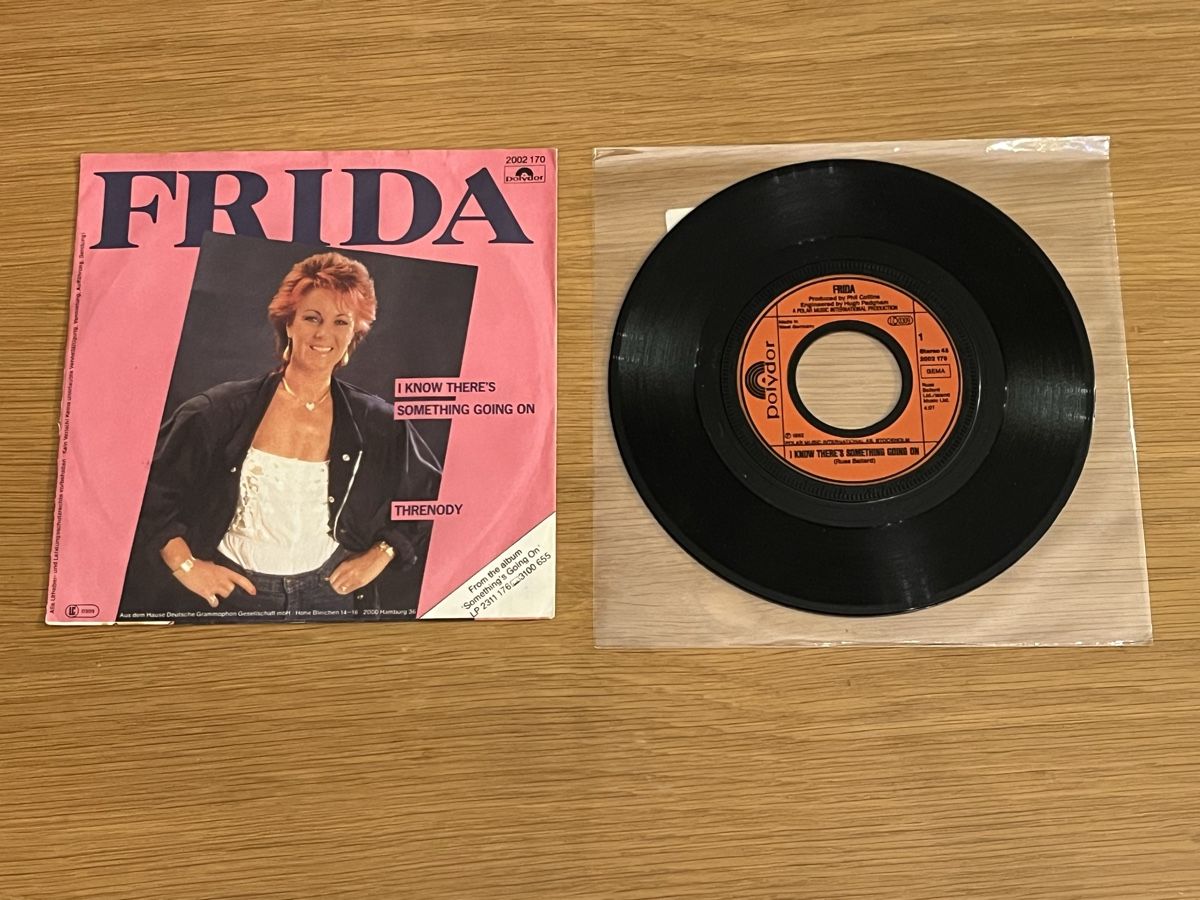 Schallplatten: Frida (ABBA) I know there‘s something going on – Gebraucht aus Basel von Vinyloase 5