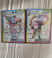 Cartes pokémon Noctali ex promo et Mentali Fr