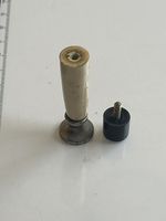 Siegelstempel antik Elfenbein Metall datiert 1900 1950(S8)