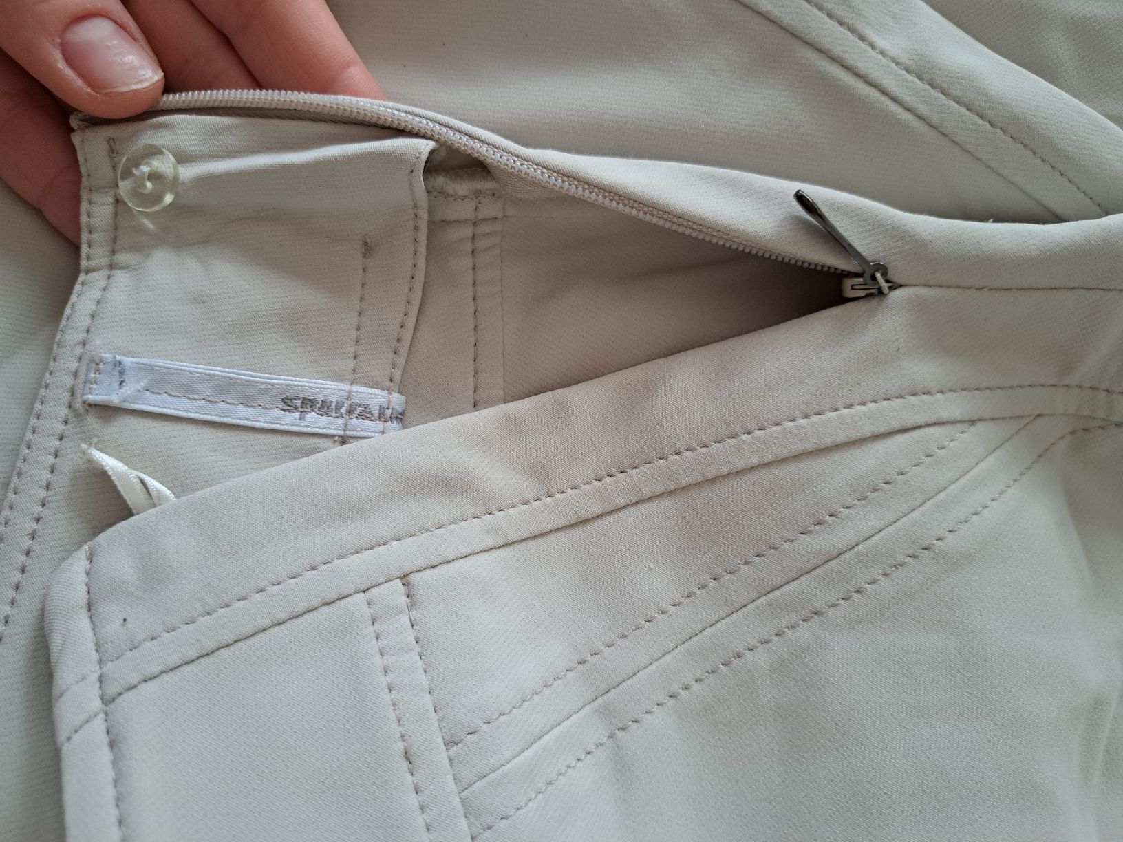 Sportalm Pantaloni: Sportalm Hose, Gr. 36, Beige – Usato da Bern venduto da M.J.R. 1