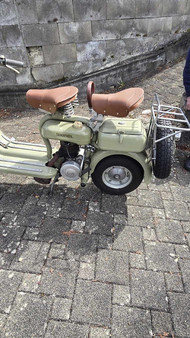 Scooter: Lambretta D 125 mit spez lenkschloss – Usato da Niederwangen BE venduto da Zimmo72 7
