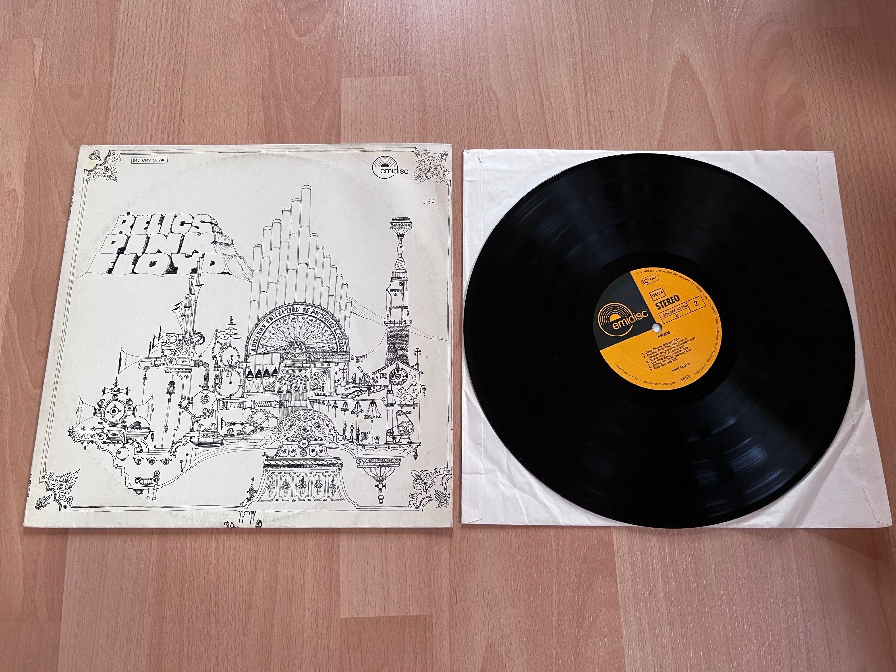 Schallplatten: Pink Floyd - Relics – Gebraucht aus Giebenach von Wurlitzer70