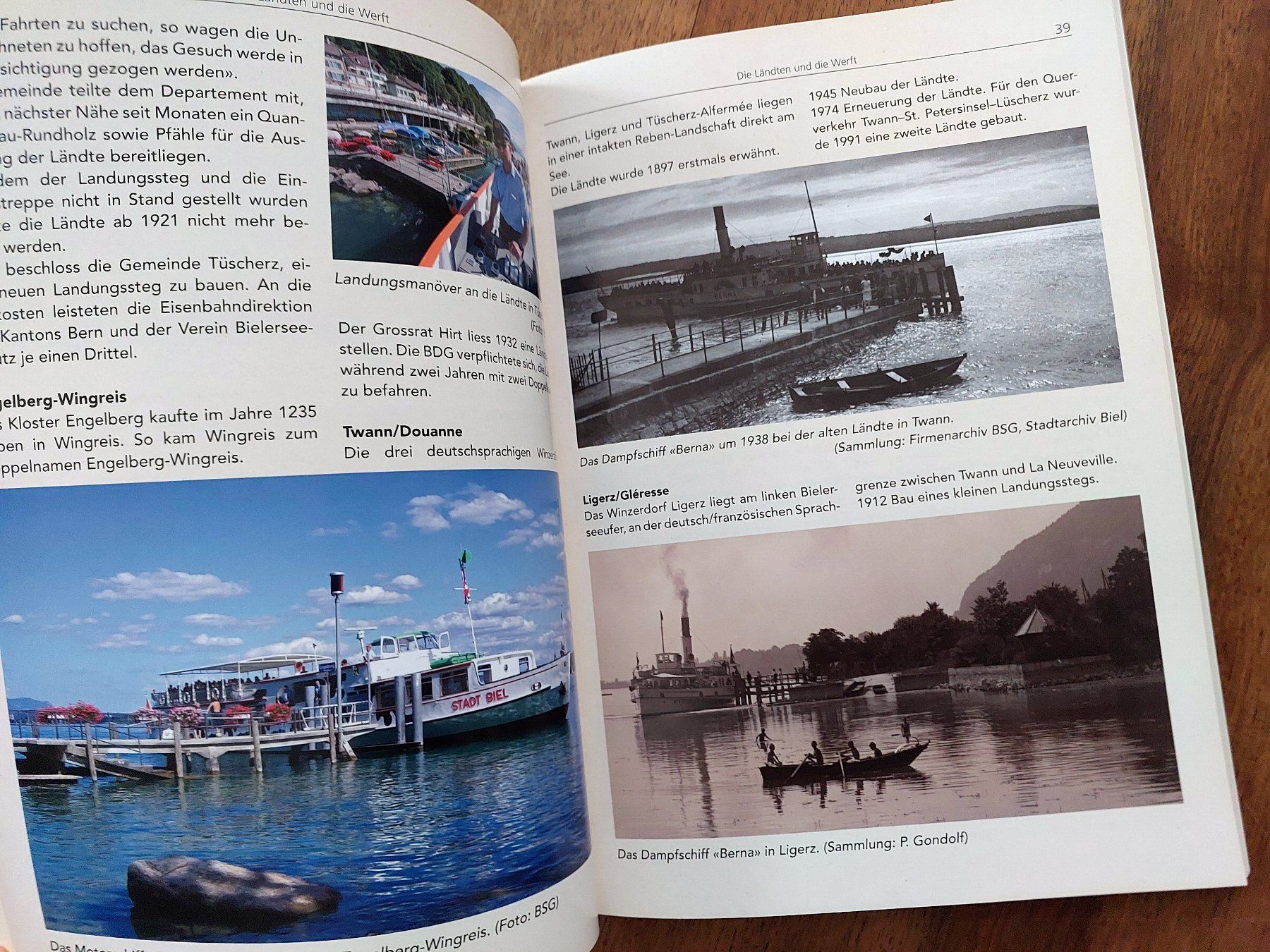 Libri: Bielersee-Schifffahrts-Gesellschaft - Prellbock Verlag – Usato da Schönenwerd venduto da Steidi 7
