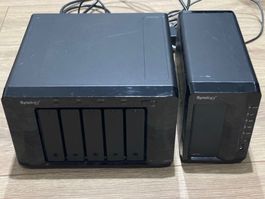 Synology DS710+ NAS mit expansion unit DX513