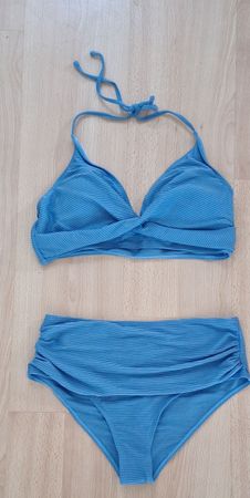 Damen Bikini blau Grösse L neuwertig