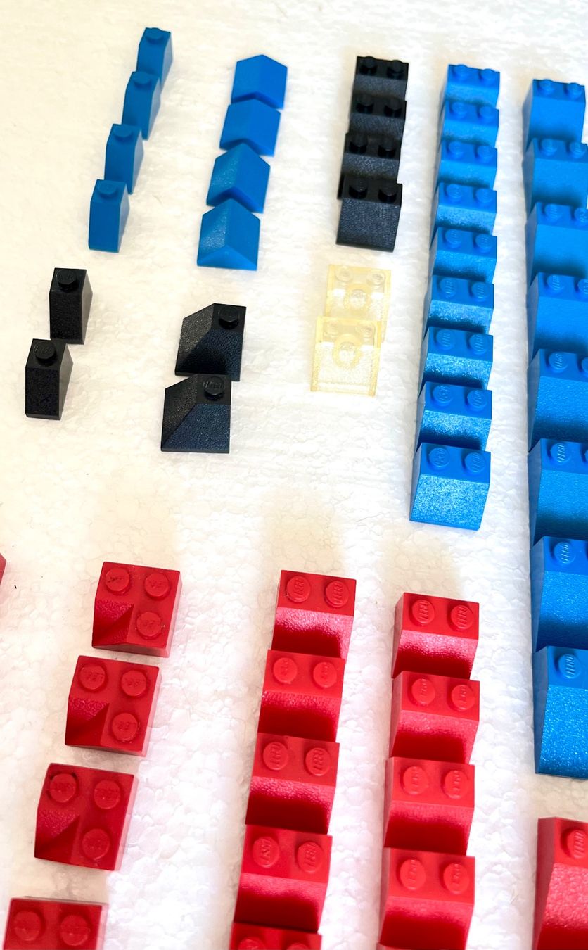 Lego Giocattoli: Lego 200 diverse Dachsteine – Usato da Mont sur Rolle venduto da uttin 4