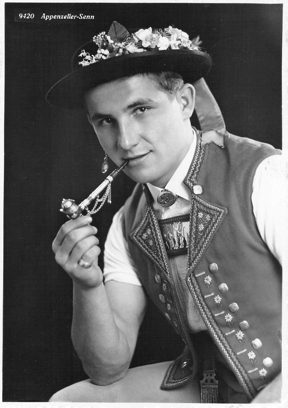 Cartoline postali: #Appenzeller - Senn , gel. 1948 – Usato da Reichenburg venduto da Pipo-67