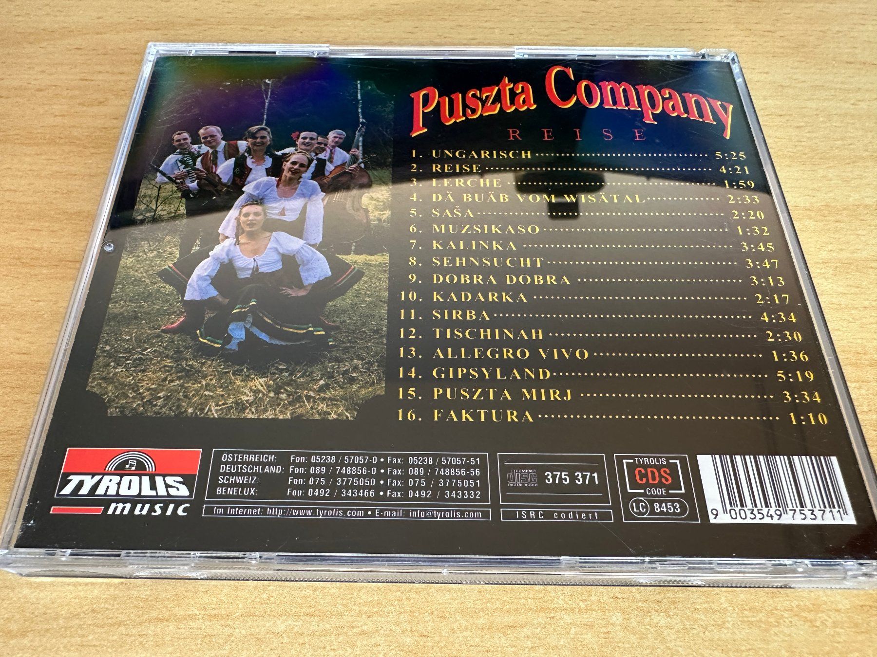 CD: Puszta Company - Reise – Usato da Rikon im Tösstal venduto da Alpenmutz 1