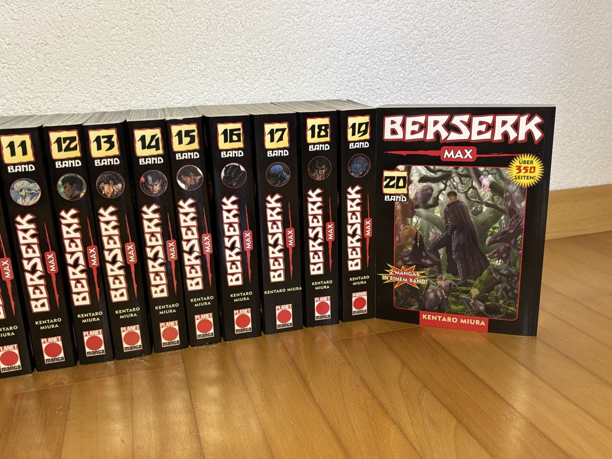 Comics: Berserk Max Band 1-20 komplett – Gebraucht aus Jonen von Sschriber 3