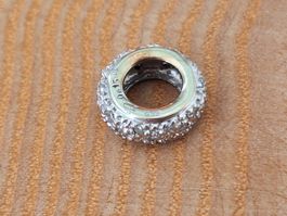 Anhänger Weissgold 14K (punziert 585) 0.15 ct. Diamanten 