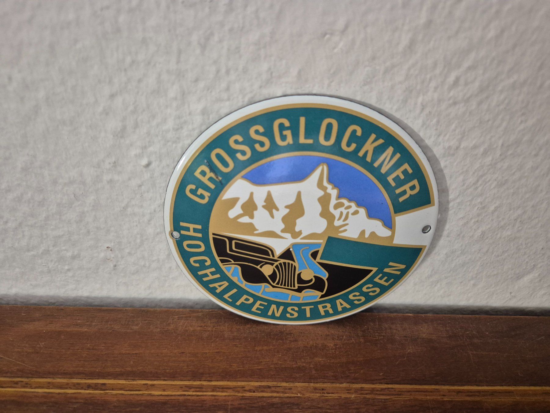 Insegne: Emailschild Grossglockner Alpen Berge Service Emaille Schild – Nuovo (secondo la descrizione) da Schaffhausen venduto da pfanis09 3