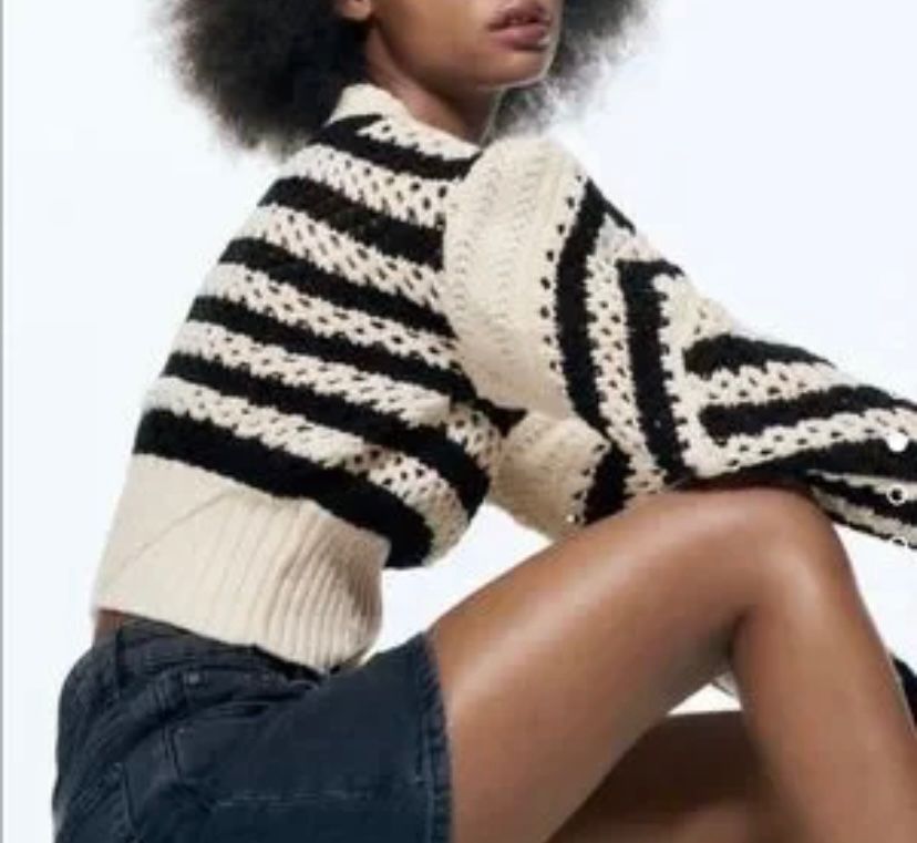 Zara Pulls & Sweat-shirts: ZARA limited edition WoW Strickpullover – D'occasion à Jona par vanessasupermarket20 6