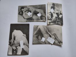 4 Vintage Erotik-Fotos 1930er-/1940er-Jahre