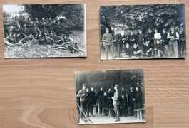 Historische Militär Fotos,  3 Stk,