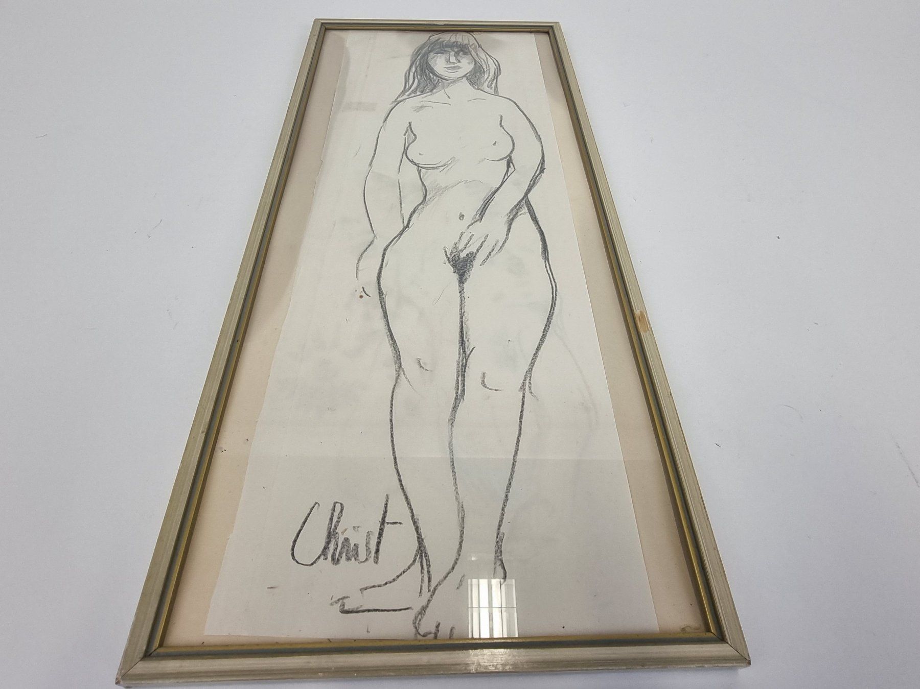 Poster & Bilder: Zeichnung Frauenkörper – Gebraucht aus Urtenen-Schönbühl von Restwert_Schoenbuehl 1