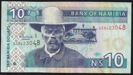 Namibia 10 Dollars 2001