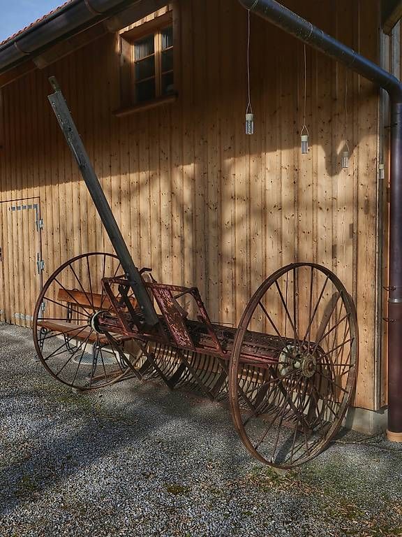 Tutte le macchine: Historischer Heurechen, Hungerrechen – Usato da Grafenried venduto da bet_j2pm