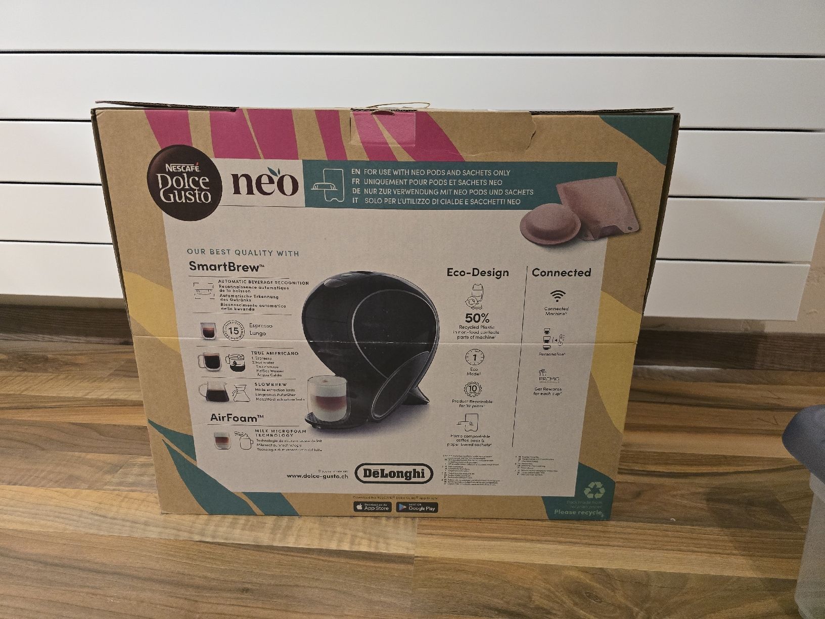 De'Longhi Macchine per caffè & Macchine per espresso: NEO-Kaffeemaschine Weiss – Usato da Auw venduto da tellen5036