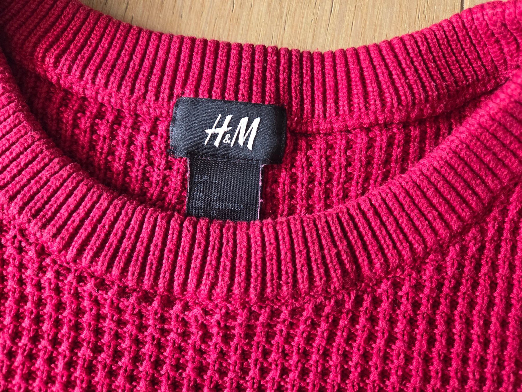 H&M Pulls & Sweat-shirts: Wunderschöner eleganter dunkelroter Pullover – D'occasion à Buchs AG par Ashylita 2