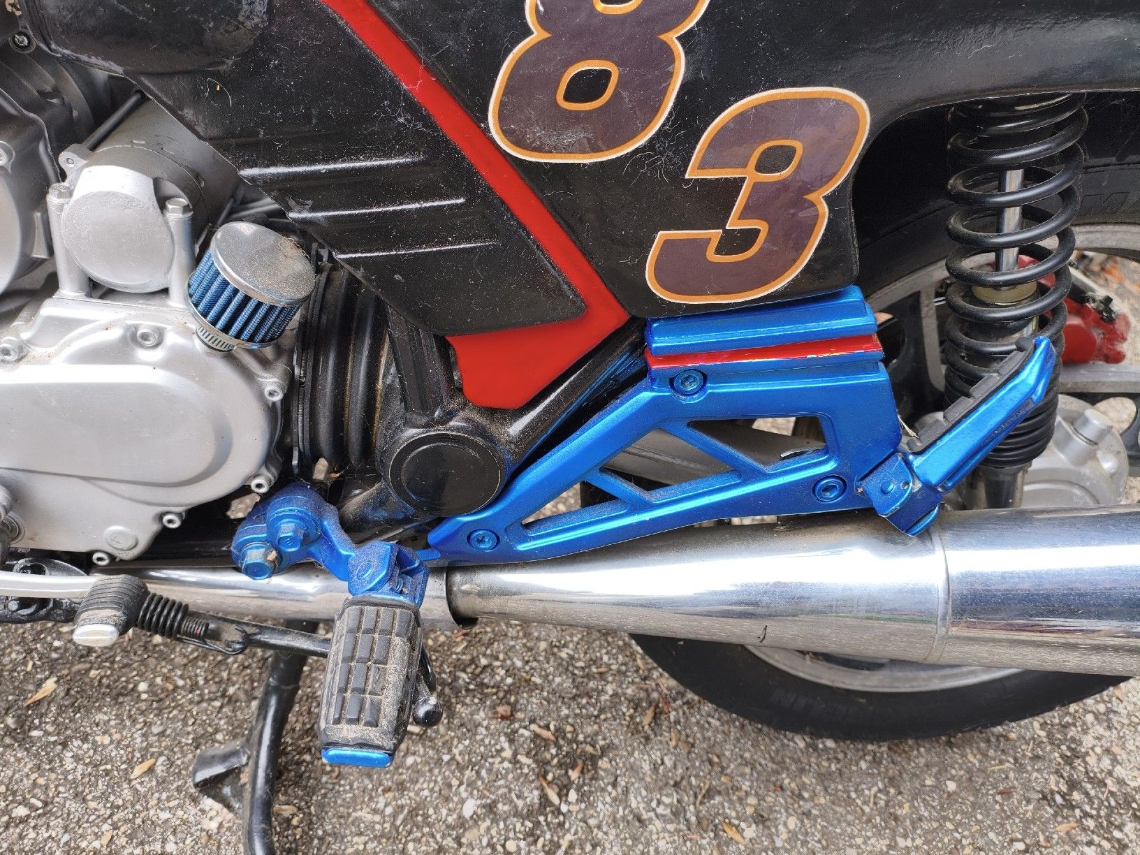 Yamaha Strada: Yamaha XJ900 31A cafe racer – Difettoso da Court venduto da 2277 5