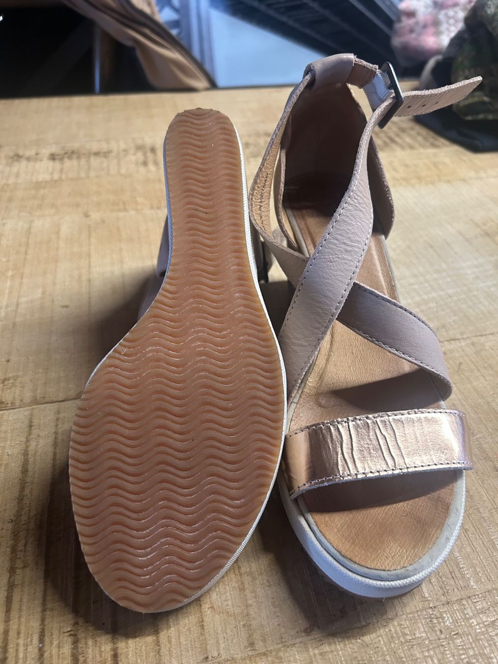 Palladium Damenschuhe: Palladium sandales à talons – Gebraucht aus Val-d'Illiez von Dombou 2
