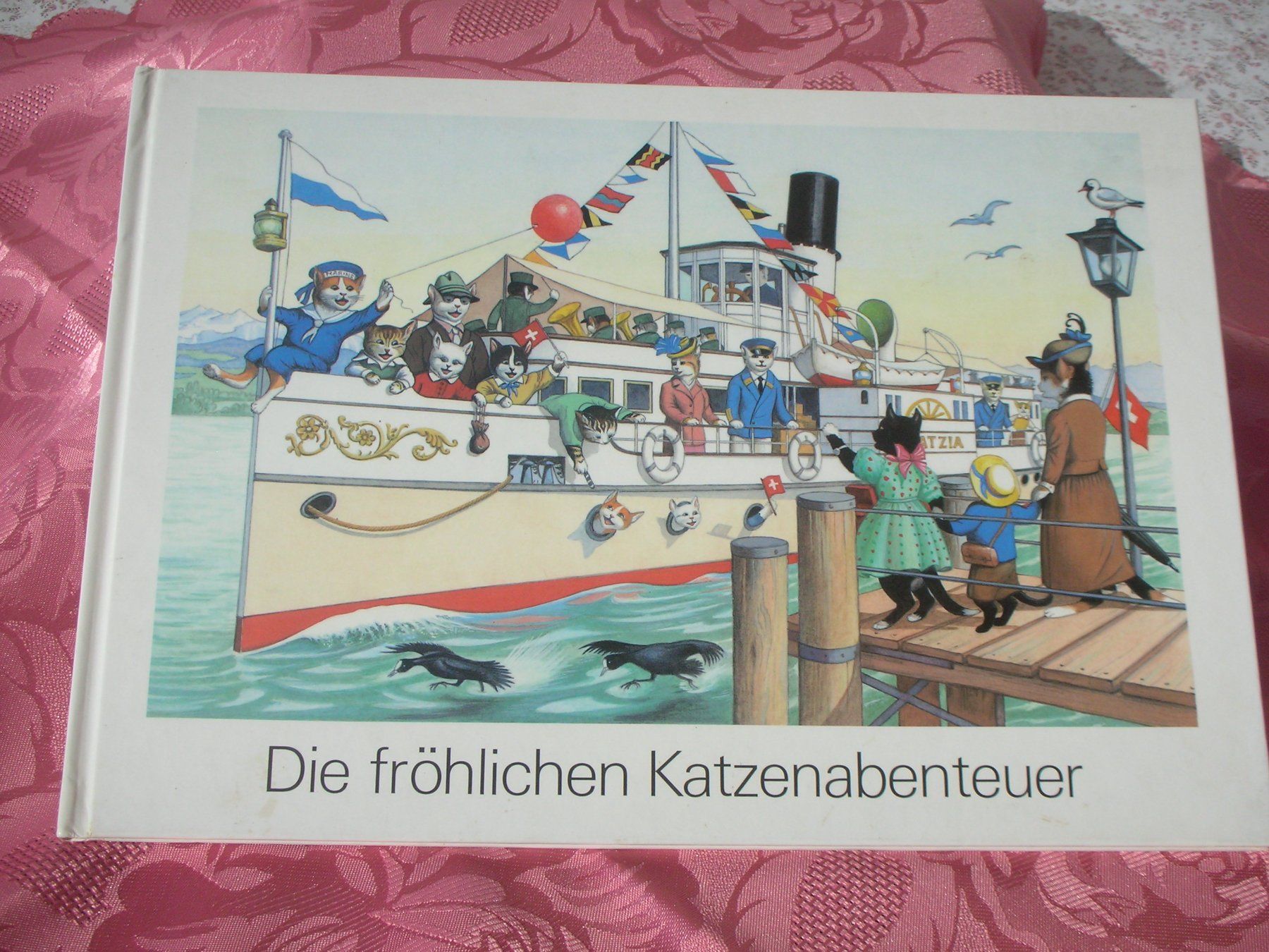 Libri: Die fröhlichen Katzenabenteuer – Nuovo e nell'imballaggio originale da Rheinfelden venduto da Javea4