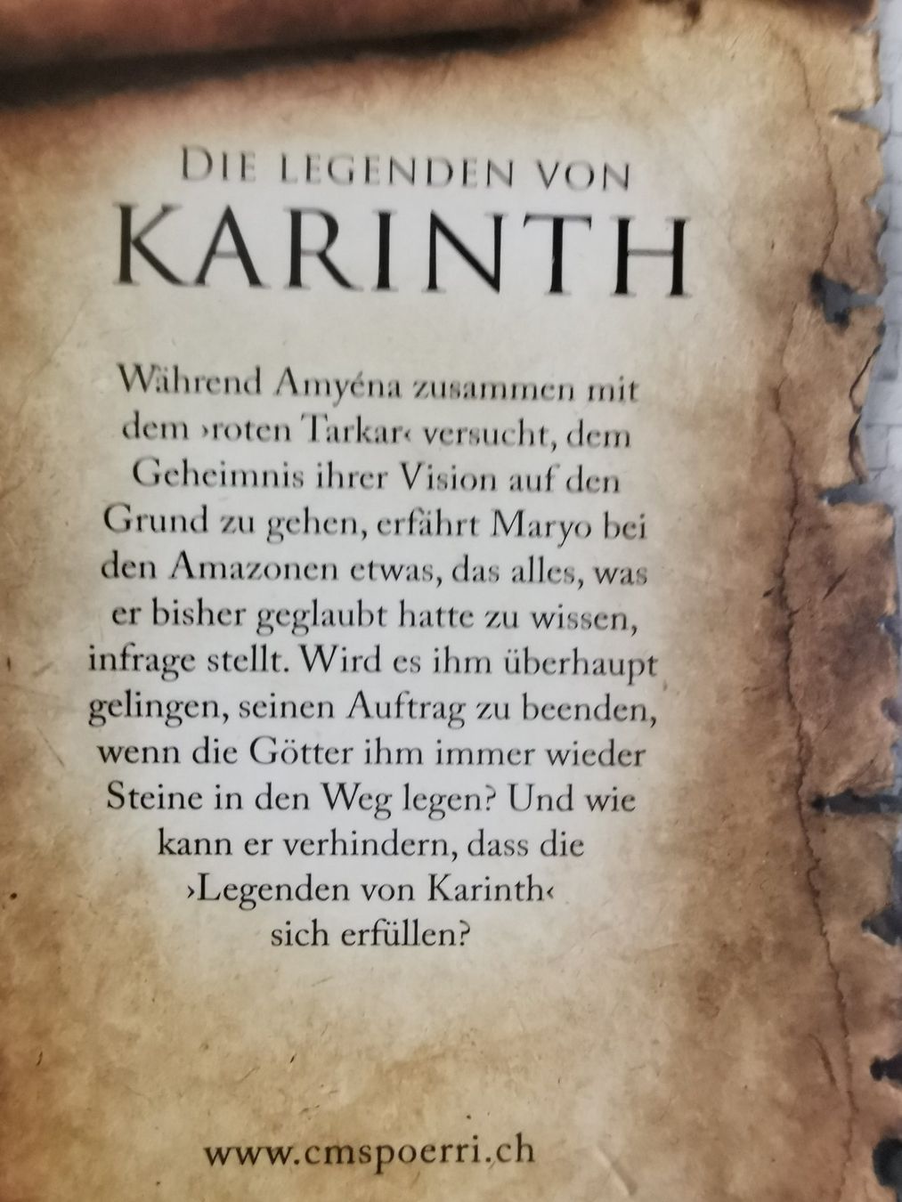 Libri: Die Legenden von Karinth – Usato da bern venduto da jeannie2006 7